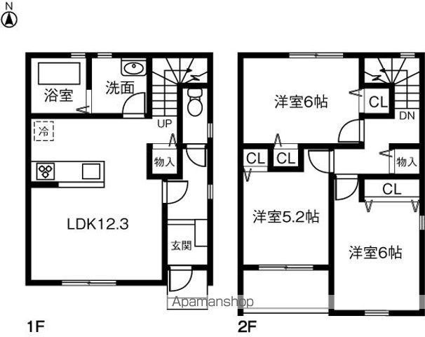 間取り：223039843584