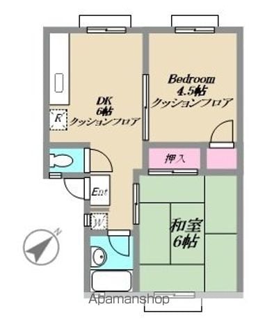 マーナーハウスの間取り写真