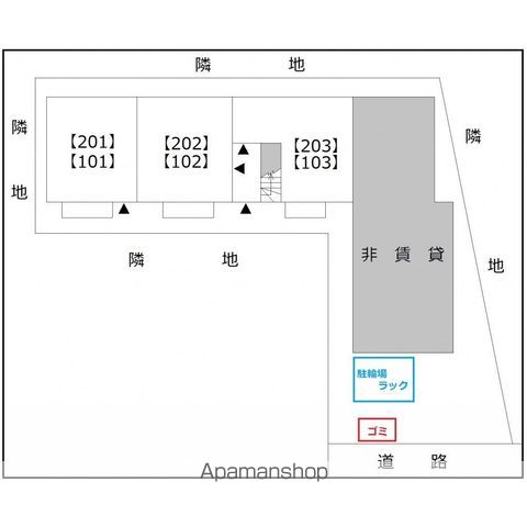 パークヒル 101号室 ｜ 千葉県千葉市中央区弁天３丁目6-1（賃貸アパート1LDK・1階・29.59㎡） その11