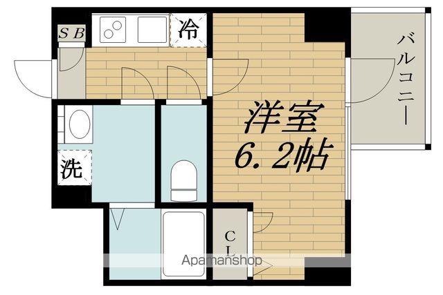SーRESIDENCE新大阪RISHの間取り写真