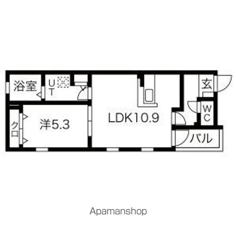 DEVELD荒中の間取り写真
