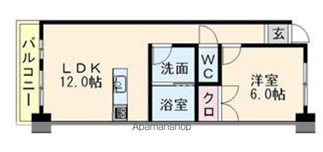 クニーヅ東那珂の間取り