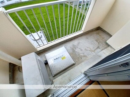 里山辺ハイツ柏木[1K/24.75m2]のバルコニー