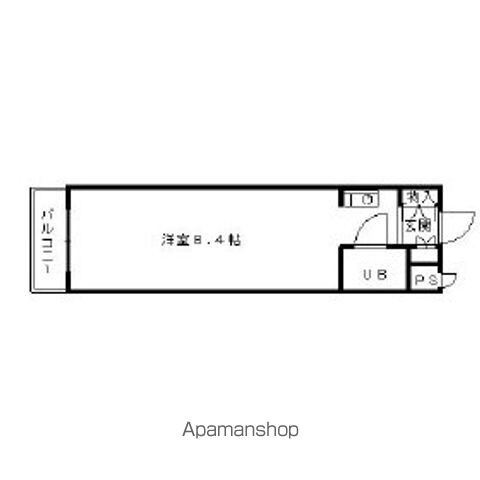 ロマネスク赤坂第２の間取り