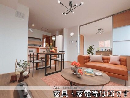 ウエストゲート[2LDK/58.37m2]のリビング・居間