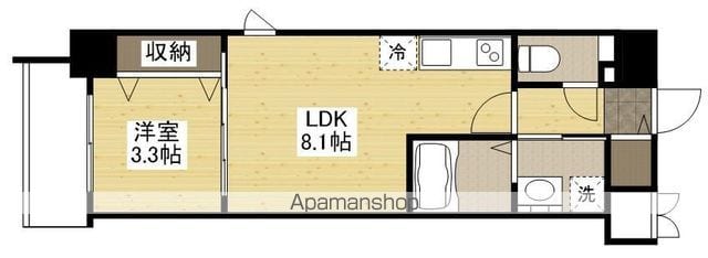 S−RESIDENCE天満町BARKの間取り写真