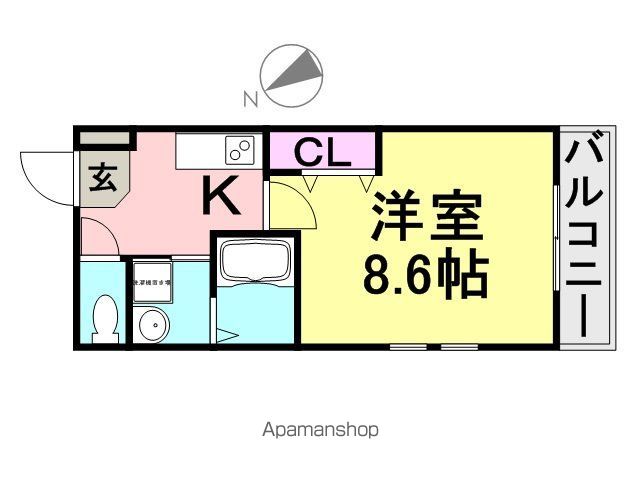 フジパレス北城内EASTの間取り写真