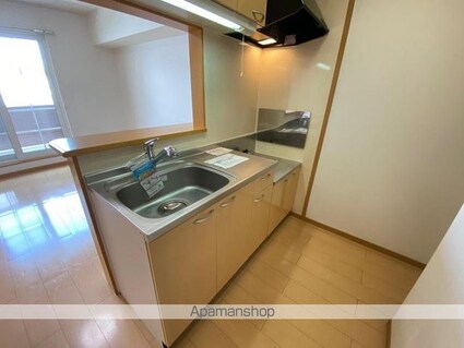 ＳＵＮ　ＳＱＵＡＲＥ新地　Ｂ[1LDK/42.37m2]のキッチン