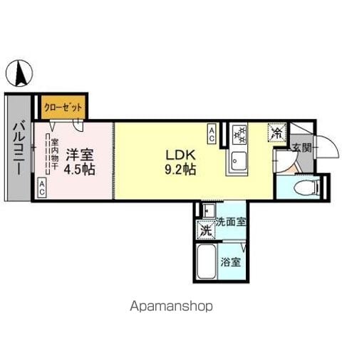 グラナーデ東新町の間取り