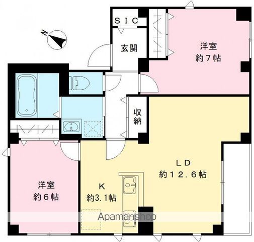 LIEN GARDENの間取り写真
