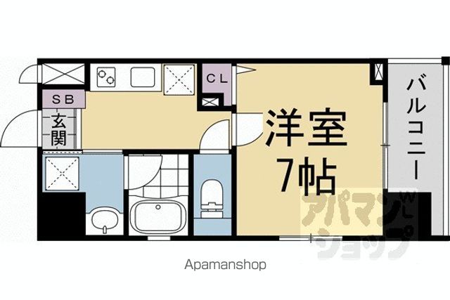 ベラジオレガシー京都西七条の間取り写真