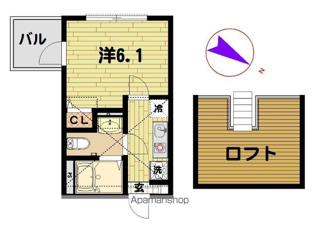 オーガスタコート川崎の間取り写真