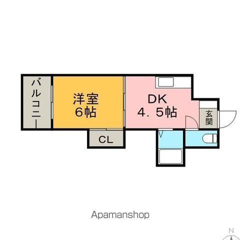 シティハイム筑紫の間取り写真