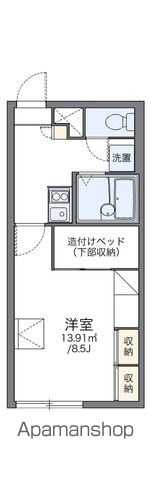 レオパレス白樺の間取り写真