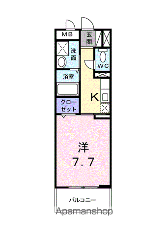 アドラブールの間取り写真