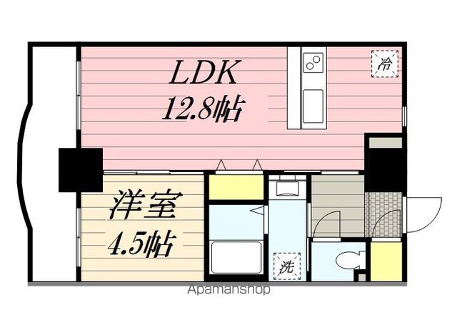 【ＫＡＮＺＥ　ＳＨＩＢＡＵＲＡ　ＲＥＳＩＤＥＮＣＥの間取り】