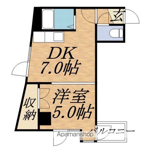 MAISON KAMUY KITAMARUYAMAの間取り写真