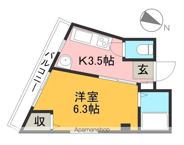丸岡ビルの間取り写真