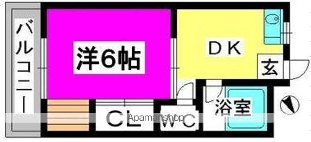 ハイツ長沢の間取り写真