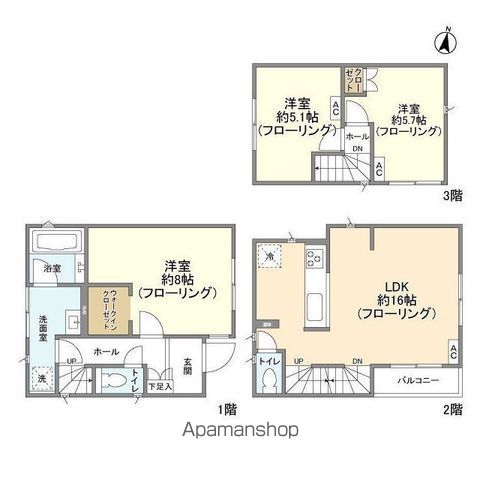 【ＫＯＬＥＴ阿佐ヶ谷０２の間取り】