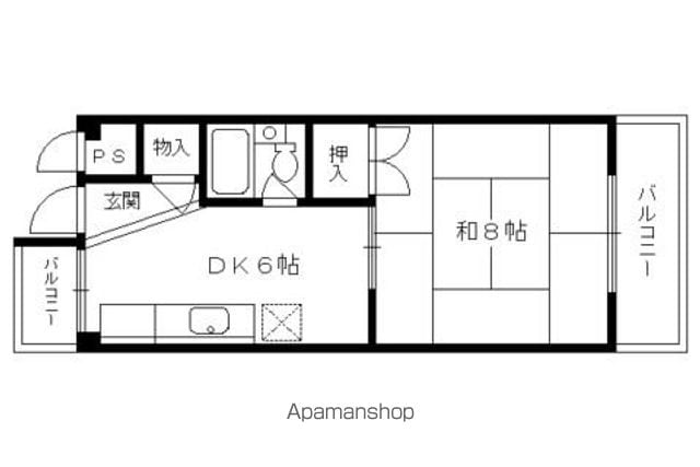 ハイツ小園の間取り写真