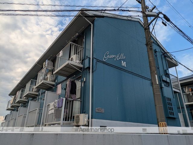 グリーンヒルズM棟の外観写真