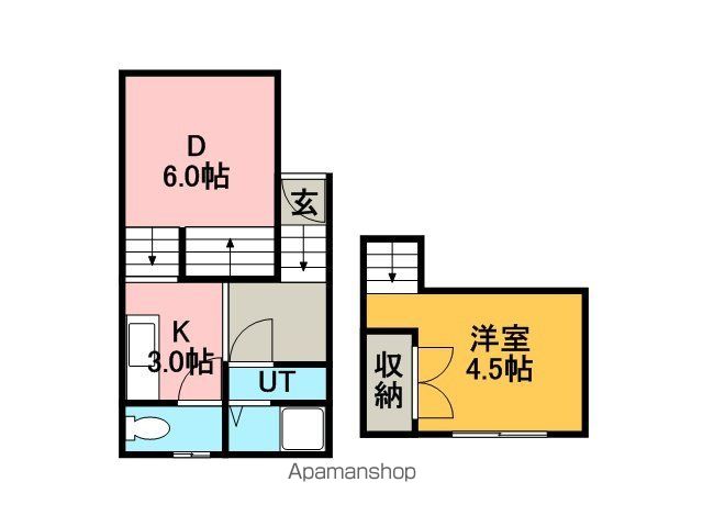 スリーステージの間取り写真