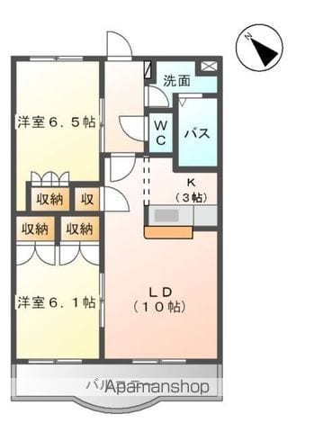 同じ建物の物件間取り写真 - ID:230030335277