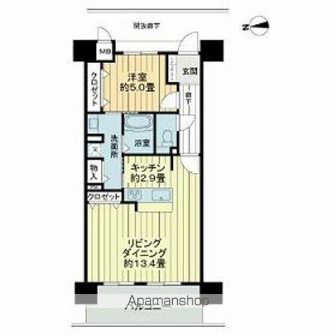 アルファライフ岡大医学部前2の間取り写真