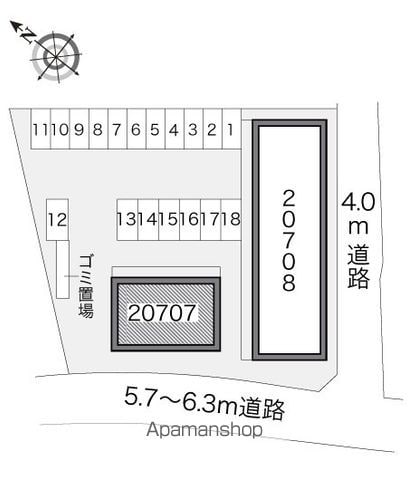 レオパレスＬＩＧＨＴＨＩＬＬⅣ 203 ｜ 福岡県太宰府市梅ケ丘１丁目22-11（賃貸アパート1K・2階・26.08㎡） その13