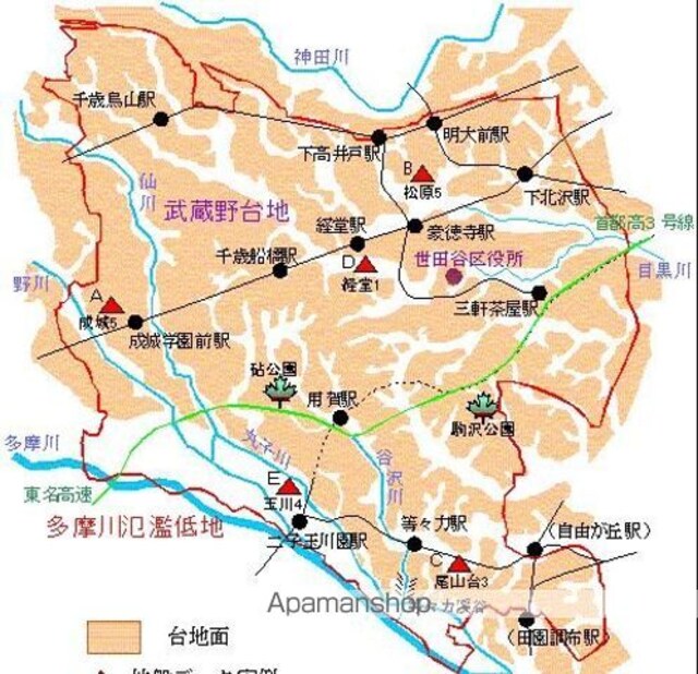 鎌伊ハイツ[1K/17.5m2]の共用部1