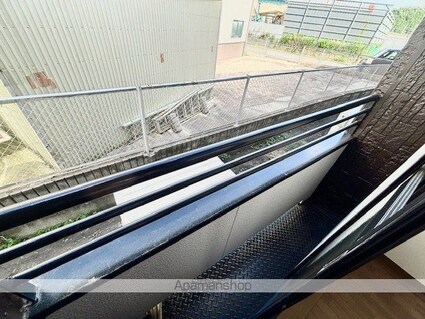 ハイツ宮野裏[1K/17.39m2]のバルコニー