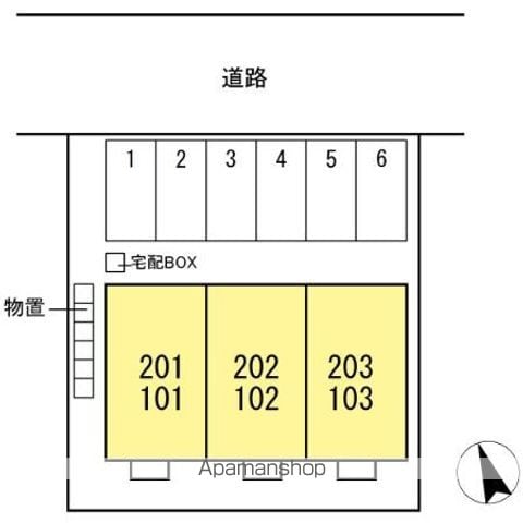 ＤーＲＯＯＭ桜 101 ｜ 福島県福島市蓬莱町３丁目10-5（賃貸アパート1LDK・1階・34.01㎡） その13