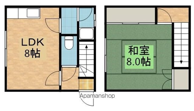 笹川マンションの間取り写真