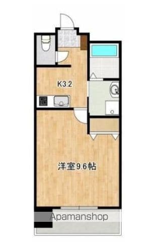 クロノス42新町Vの間取り写真