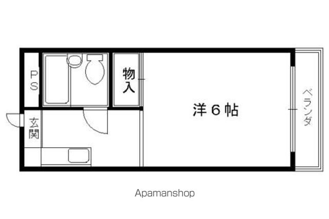 コーポ三谷の間取り写真