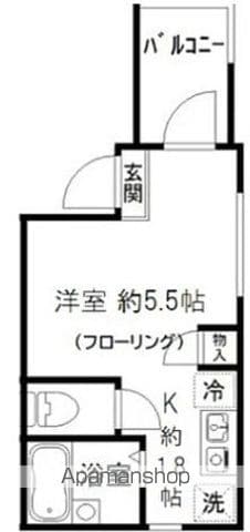 MELDIA梅田Bの間取り写真