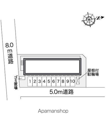 レオパレスメゾンＴＨＫ 107 ｜ 千葉県柏市高田490-2（賃貸アパート1K・1階・23.18㎡） その13