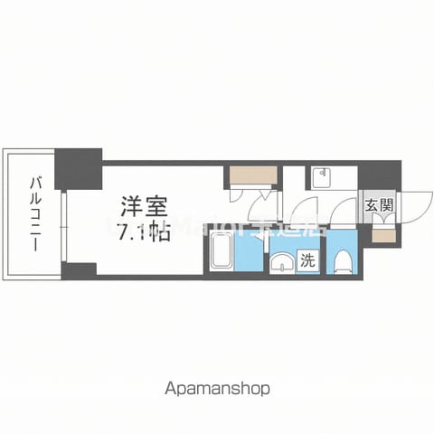 S−RESIDENCE堺筋本町DEUXの間取り写真