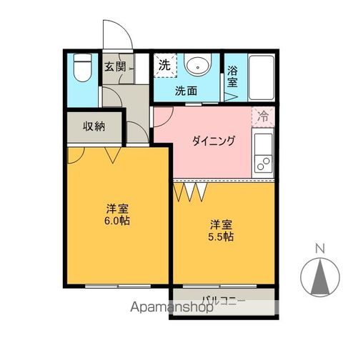 ガーデンヒルズ宮前の間取り写真