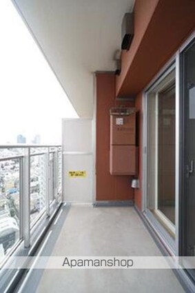 ユニゾンタワー[1K/28.29m2]のバルコニー