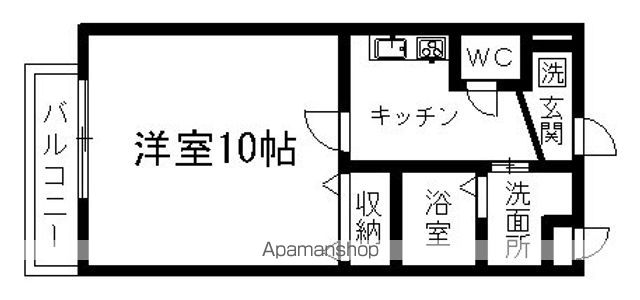 エレガンテの間取り写真