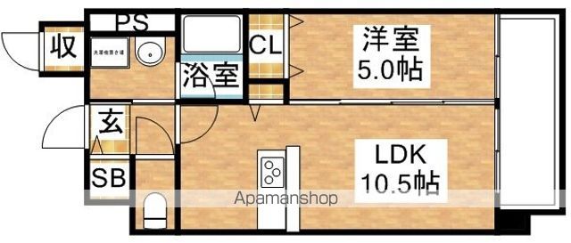 メゾン センリーユの間取り写真