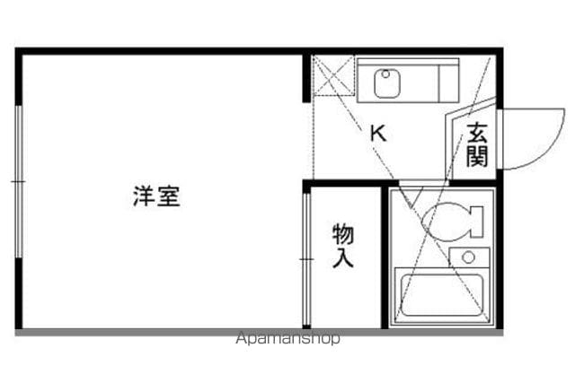阪急電鉄京都線 西京極駅 徒歩15分 2階建 築33年の間取り写真