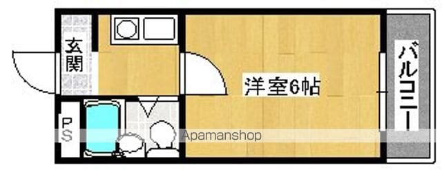 ロイヤルハイツ住吉の間取り写真