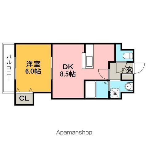 フェアフィールド菊水の間取り写真