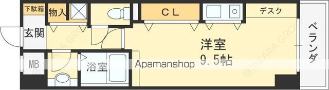 フレックス芦屋の間取り写真