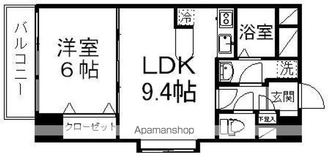 レジディア仙台本町の間取り写真