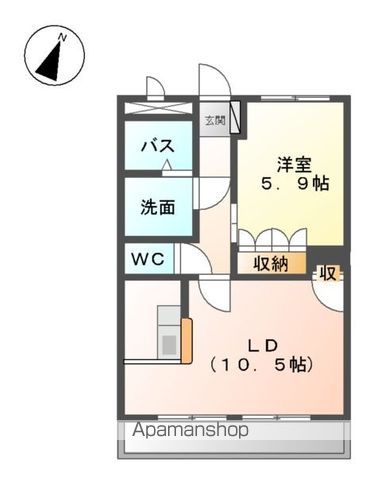 プレサス　ヒルズの間取り