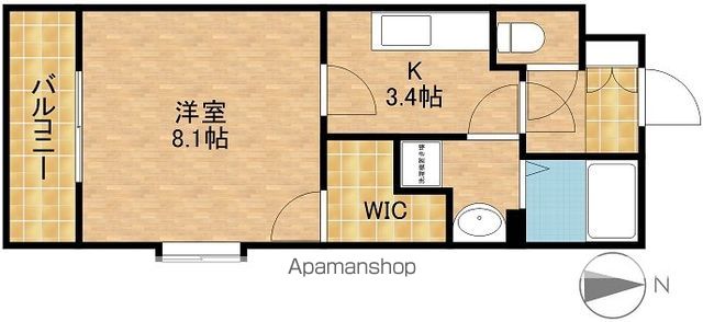 ARIES GARDENの間取り写真